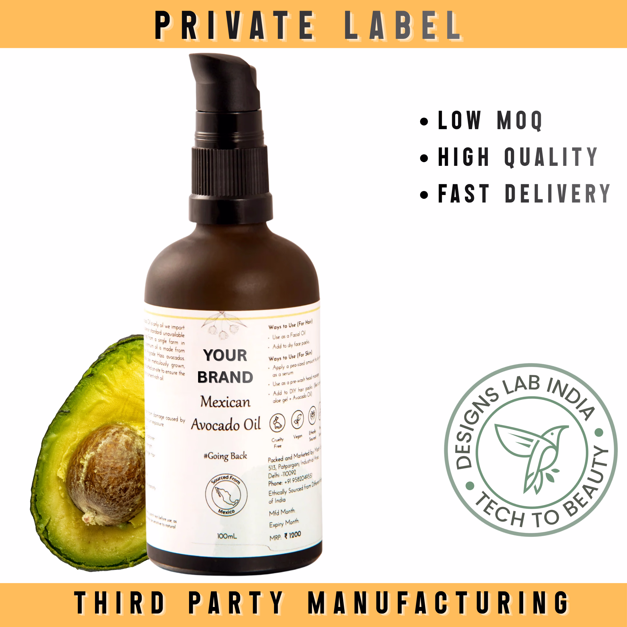 Avocado Hair Oil